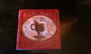 Spanish Coffee Coster