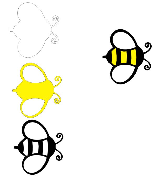 How to Make a Bee SVG – Silhouette Cameo