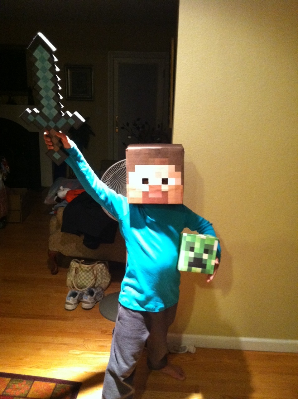 Minecraft – Steve and Creeper – Unique Designs by Monica