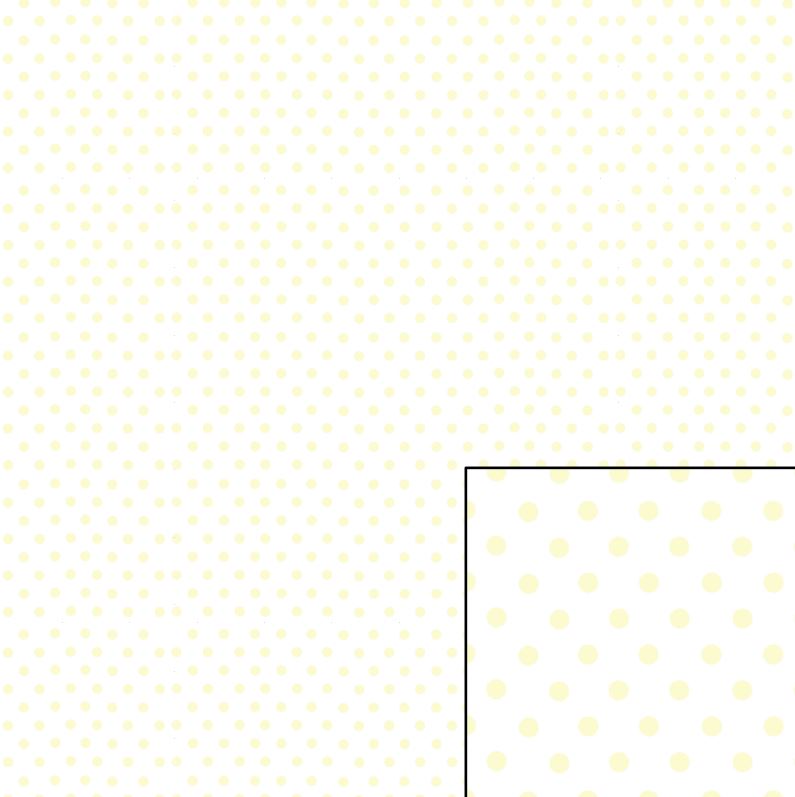 Digital Pattern Paper -Light Yellow Dots